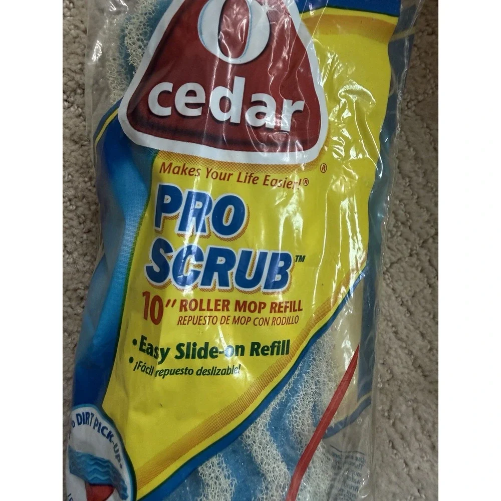 O Cedar Pro Scrub Roller Mop Refill 10